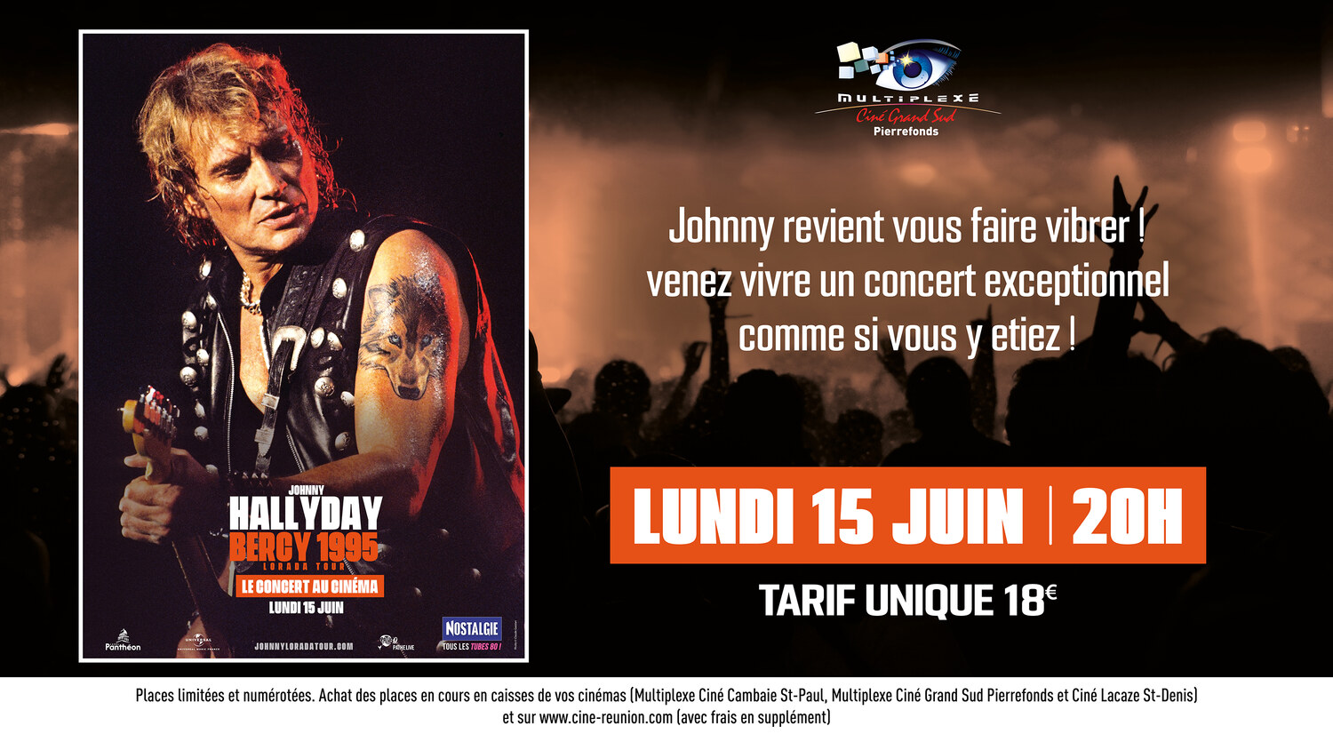 Johnny Hallyday, Lorada Tour - Bercy 1995