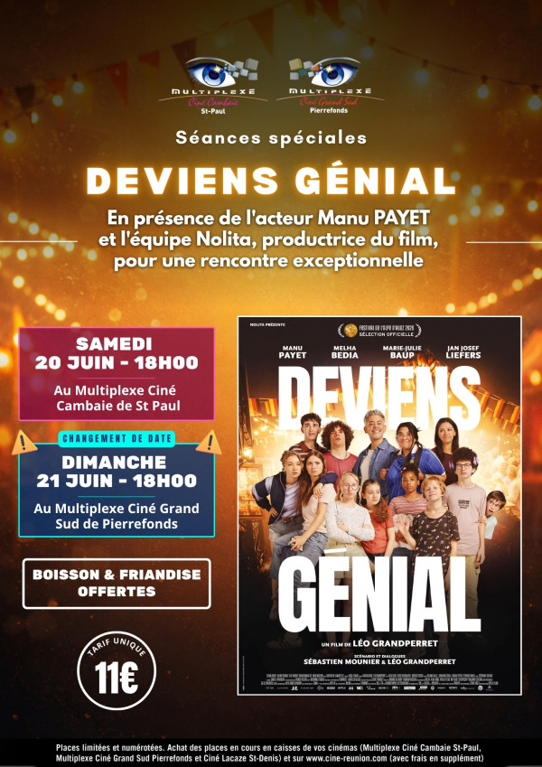 SOIREE DEVIENS GENIAL