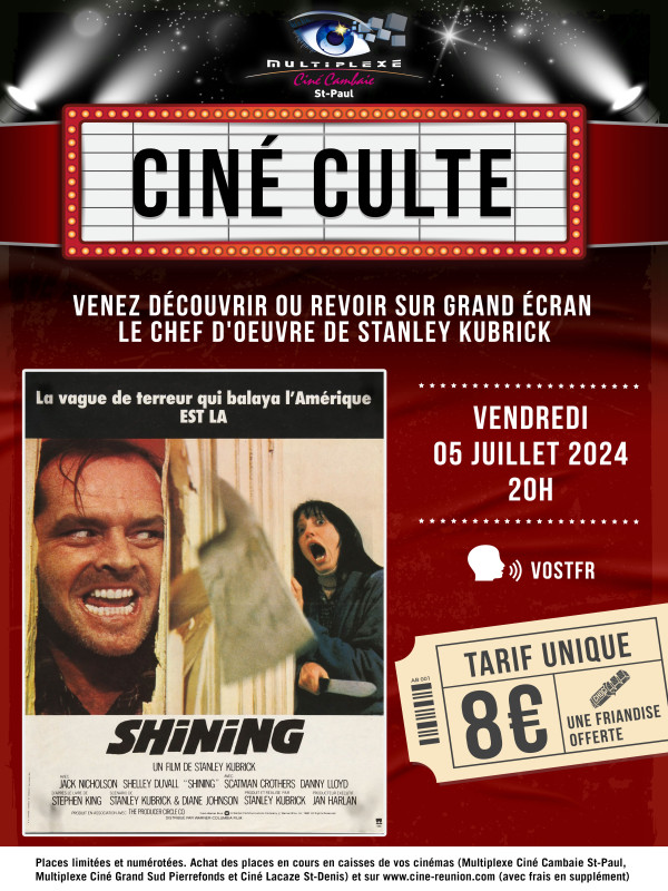 CINE CULTE : SHINING