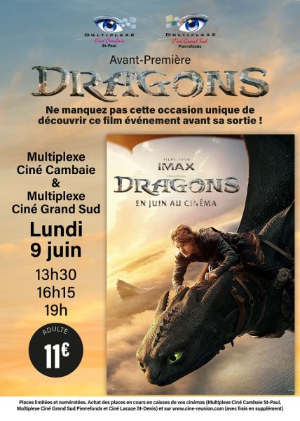 AVANT-PREMIÈRE DRAGONS
