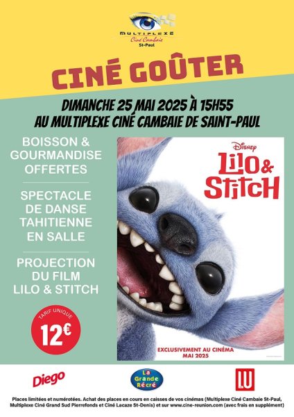 CINÉ GOÛTER LILO ET STITCH