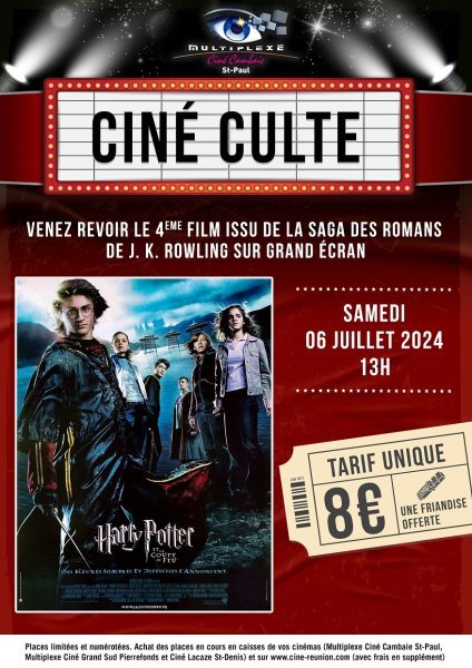 CINE CULTE: HARRY POTTER ET LA COUPE DE FEU