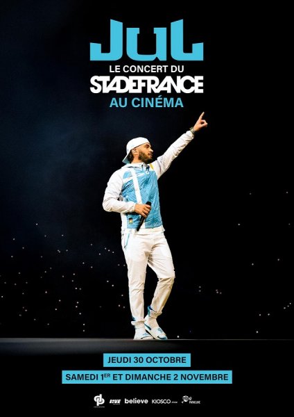 EVENEMENT - Concert Jul - LE CONCERT DU STADE DE FRANCE AU CINÉMA