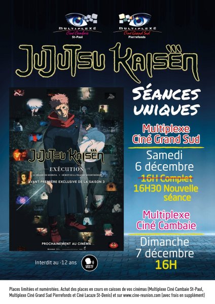 EVENEMENT : JUJUTSU KAISEN : EXECUTION