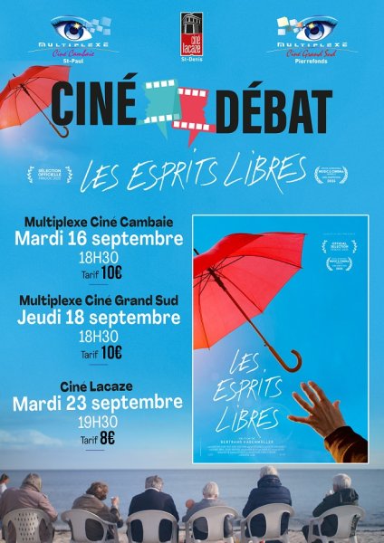 EVENEMENT : Séances Ciné-débat LES ESPRITS LIBRES