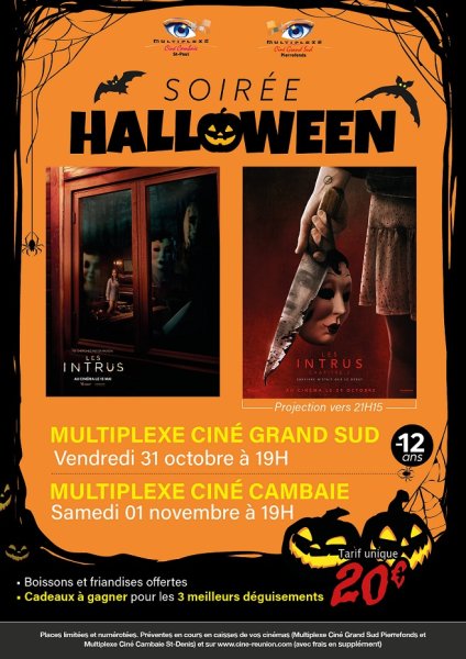 EVENEMENT : SOIREE CINE HALLOWEEN 2025