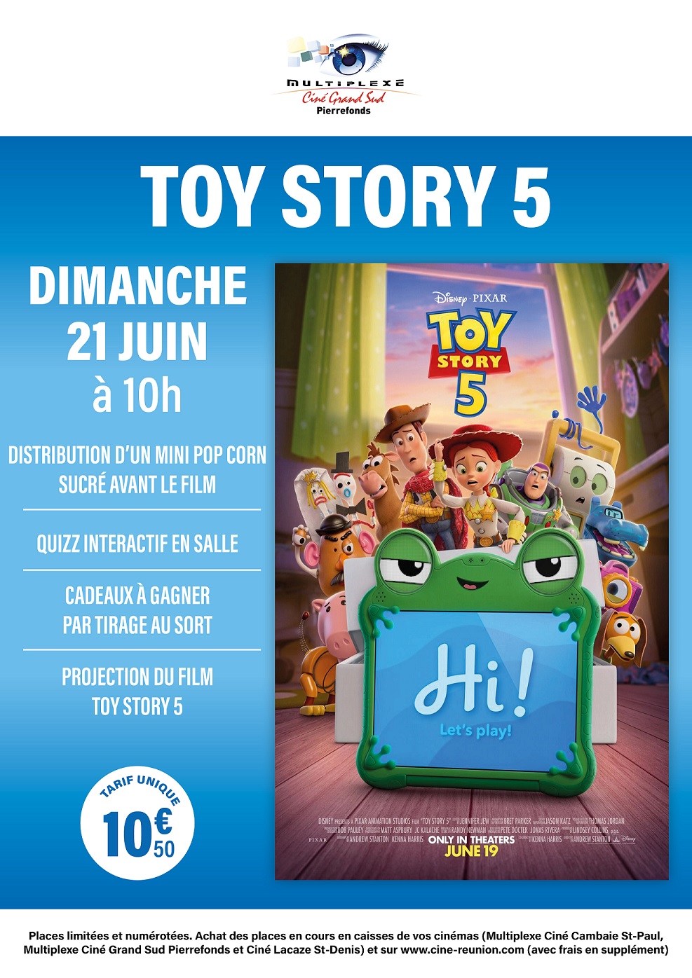 MATINEE MARMAILLE TOY STORY 5