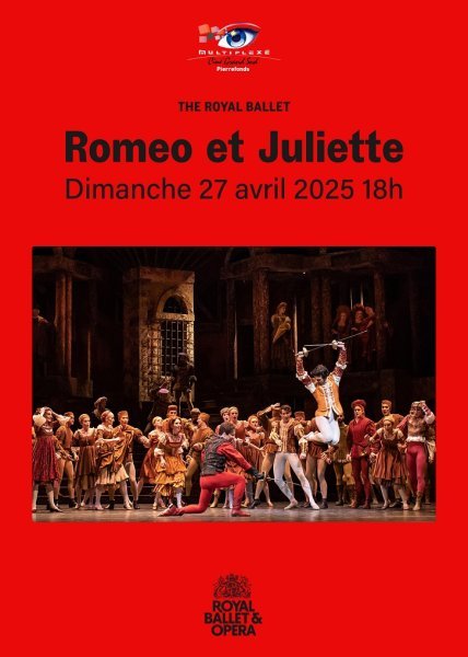Opéra Ciné Ballet ROMÉO ET JULIETTE – Ciné Grand Sud