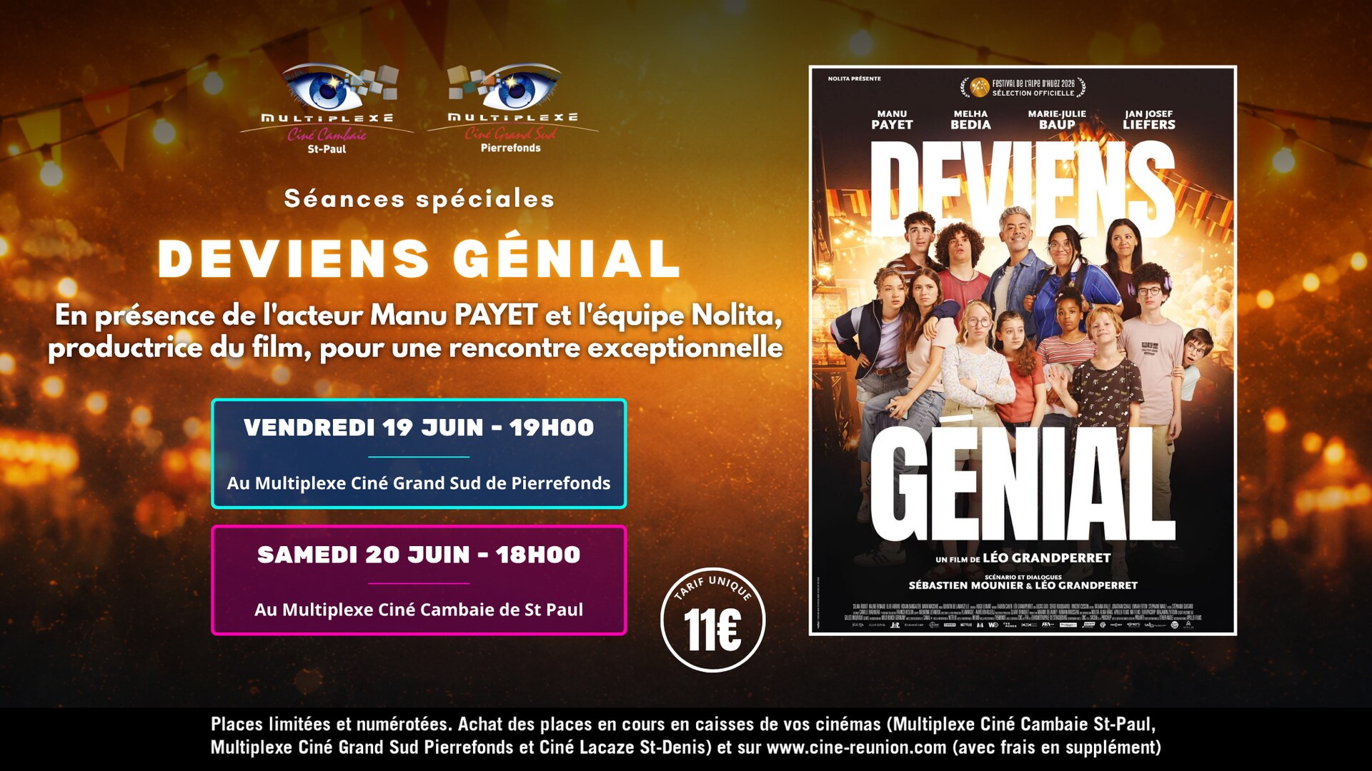 SOIRÉE SPÉCIALE DEVIENS GÉNIAL